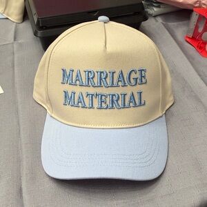 "Marriage Material" trucker hat